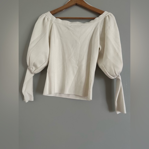 Antonio Melani balloon sleeve sweater - Picture 2 of 6